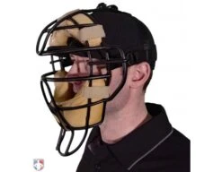 Richardson Surge Adjustable Combo Plate / Base Umpire Cap 10 Richardson Surge Adjustable Combo Plate / Base Umpire Cap -Baseball Gear 530 Richardson Surge Fitted Plate Umpire Cap 4 Stitch Worn with Mask Side View 1