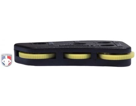 Champro Balls First 4-Dial Optic Yellow Plastic Umpire Indicator - 3/2/2 Count 5 Champro Balls First 4-Dial Optic Yellow Plastic Umpire Indicator - 3/2/2 Count - Image 3