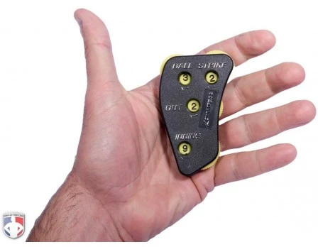 Champro Balls First 4-Dial Optic Yellow Plastic Umpire Indicator - 3/2/2 Count 4 Champro Balls First 4-Dial Optic Yellow Plastic Umpire Indicator - 3/2/2 Count - Image 2