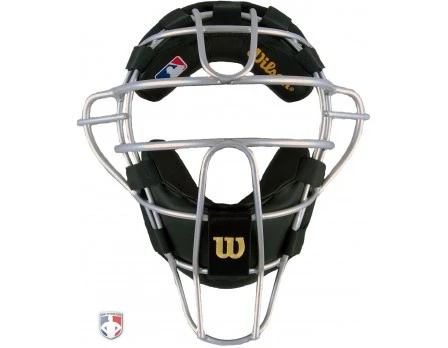 Wilson MLB Wrap Around Umpire Mask Replacement Pads - Black 4 Wilson MLB Wrap Around Umpire Mask Replacement Pads - Black - Image 2