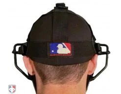 Wilson Dyna-Lite Aluminum Umpire Mask With Memory Foam -Baseball Gear A3009 AL Wilson Dyna Lite Aluminum Umpire Mask with Memory Foam Worn Back Harness View