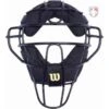 Wilson Dyna-Lite Aluminum Umpire Mask With Memory Foam -Baseball Gear A3009AL Wilson Dyna Lite Aluminum Umpire Mask Front