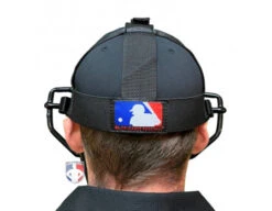 Wilson Dyna-Lite Steel Umpire Mask With Memory Foam 16 Wilson Dyna-Lite Steel Umpire Mask With Memory Foam -Baseball Gear A3009X MEM Wilson Dyna Lite Steel Umpire Mask with Memory Foam worn reverse