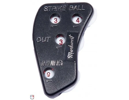 Markwort 4-Dial Plastic Umpire Indicator - 4/3/3 Count 3 Markwort 4-Dial Plastic Umpire Indicator - 4/3/3 Count