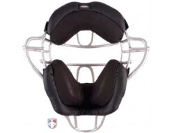 Wilson MLB Wrap Around Umpire Mask Replacement Pads - Black 7 Wilson MLB Wrap Around Umpire Mask Replacement Pads - Black -Baseball Gear A3816 BK Wilson Wrap Around Umpire Replacement Pads Back In Mask 1