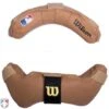 Wilson MLB Umpire Mask Replacement Pads - Tan -Baseball Gear A3816 TN WILSON MLB UMPIRE MASK REPLACEMENT PADS TAN FRONT