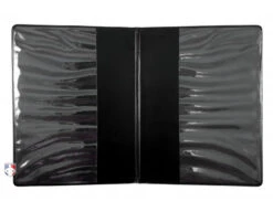 Oversized "Book" Style 6” Umpire Lineup Card Holder / Game Card Referee Wallet -Baseball Gear ACS 542 Smitty Oversized Game Card Holder Open Flat