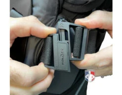 Wilson MLB West Vest Pro Gold 2 Memory Foam Umpire Chest Protector -Baseball Gear B720 Wilson MLB West Vest Pro Gold 2 Memory Foam Chest Protector fidlock buckle two hands