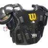 Wilson MLB West Vest Pro Gold 2 Air Management Umpire Chest Protector 2 Wilson MLB West Vest Pro Gold 2 Air Management Umpire Chest Protector -Baseball Gear B7204 Wilson MLB West Vest Pro Gold 2 Air Management Chest Protector front angle 1 1