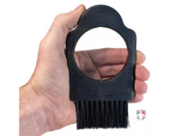 3-in-1 Baseball Umpire Plate Brush Tool With Scraper 9 3-in-1 Baseball Umpire Plate Brush Tool With Scraper -Baseball Gear BB2001 3 in 1 Baseball Umpire Plate Brush Tool with Scraper in hand
