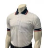Smitty Short Sleeve Body Flex Umpire Shirt - White -Baseball Gear BBS307 WHITE Pic 002 540x