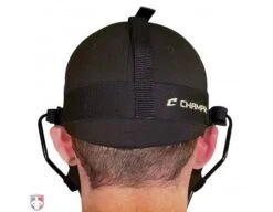 Champro Lightweight Steel Umpire Mask -Baseball Gear CM72 B CHAMPRO STEEL UMPIRE MASK Worn Back Harness View