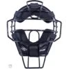 Diamond IX3 Aluminum Umpire Mask With Quik-Dry -Baseball Gear DFM UMP BK Front