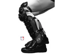 Diamond IX3 Umpire Shin Guards -Baseball Gear DLGiX3 Diamond iX3 Umpire Shin Guards Box Stance