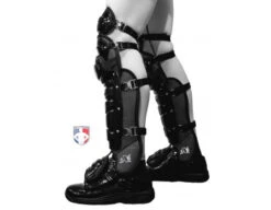 Diamond IX3 Umpire Shin Guards -Baseball Gear DLGiX3 Diamond iX3 Umpire Shin Guards Side
