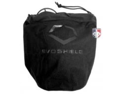 EvoShield MLB Black Pro-SRZ Windpact Catcher Mask -Baseball Gear EVO MASK BK Evo Shield MLB Steel Mask with Windpact Bag