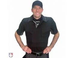 Force3 V3 Ultimate Umpire Chest Protector With Dupont™ Kevlar® -Baseball Gear F3 CPv3 Worn Front Shirt new logo