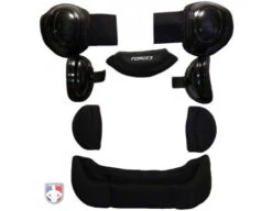 Force3 V3 Ultimate Umpire Chest Protector With Dupont™ Kevlar® -Baseball Gear F3 CPv3 attachments new logo 1