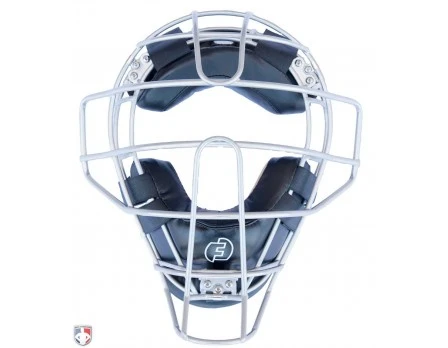 Force3 Silver Defender Umpire Mask With Black 3 Force3 Silver Defender Umpire Mask With Black