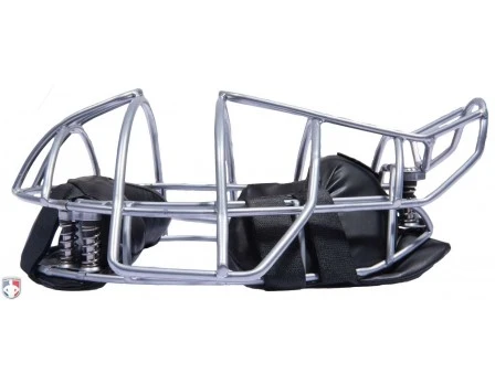 Force3 Silver Defender Umpire Mask With Black 5 Force3 Silver Defender Umpire Mask With Black - Image 3