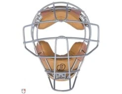 Force3 Defender V2 Umpire Mask Replacement Pads - Tan 12 Force3 Defender V2 Umpire Mask Replacement Pads - Tan -Baseball Gear F3 DEF TN FORCE3 V2 SILVER DEFENDER UMPIRE MASK WITH TAN 2