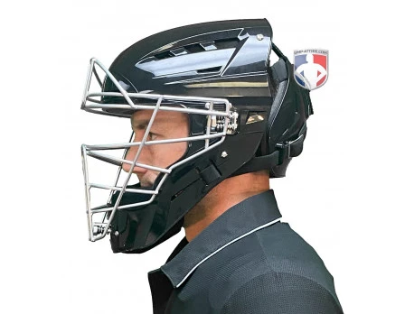 Force3 Silver Defender Hockey Style Umpire Helmet 7 Force3 Silver Defender Hockey Style Umpire Helmet - Image 5