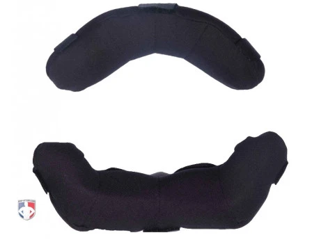 Team Wendy Umpire Mask Replacement Pads - Black 4 Team Wendy Umpire Mask Replacement Pads - Black - Image 2