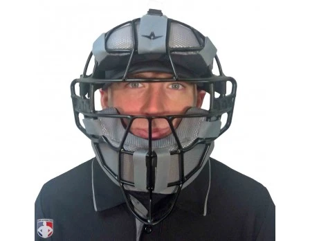 All-Star Black Magnesium Umpire Mask With Grey LUC 7 All-Star Black Magnesium Umpire Mask With Grey LUC - Image 5