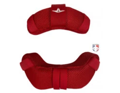 All-Star LUC Umpire Mask Replacement Pads - Red