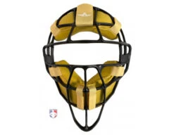 All-Star FM4000MAG Umpire Mask Replacement Pads - Deerskin -Baseball Gear FM4000MAG RP DS All Star FM4000MAG Umpire Mask Replacement Pads Deerskin on black