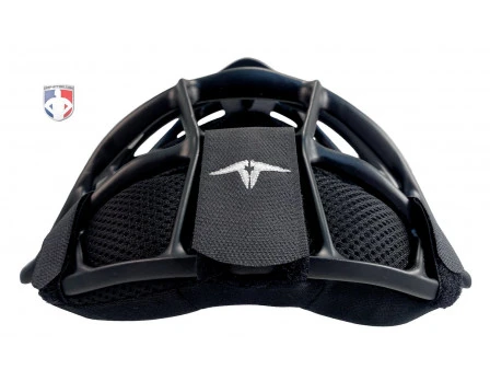 All-Star Black Magnesium Umpire Mask With Black LUC 5 All-Star Black Magnesium Umpire Mask With Black LUC - Image 3