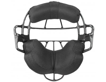 All-Star Black Magnesium Umpire Mask With Black LUC 4 All-Star Black Magnesium Umpire Mask With Black LUC - Image 2
