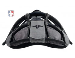 All-Star Black Magnesium Umpire Mask With Grey LUC 11 All-Star Black Magnesium Umpire Mask With Grey LUC -Baseball Gear FM4000MAG UMP BK GY All Star Black Magnesium Umpire Mask with Grey LUC top flat