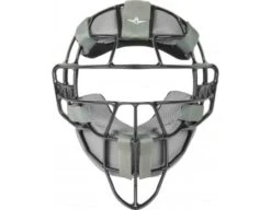 All-Star Black Magnesium Umpire Mask With Grey LUC