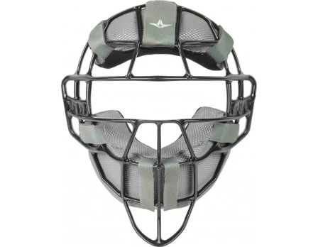 All-Star Black Magnesium Umpire Mask With Grey LUC 3 All-Star Black Magnesium Umpire Mask With Grey LUC