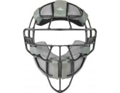 All-Star FM4000MAG Umpire Mask Replacement Pads - Grey -Baseball Gear FM4000MAG UMP BK GY Front Low 1
