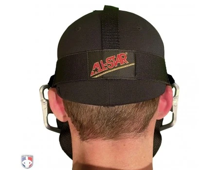 All-Star Silver Magnesium Umpire Mask With Black LUC 9 All-Star Silver Magnesium Umpire Mask With Black LUC - Image 7