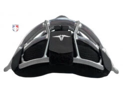 All-Star Silver Magnesium Umpire Mask With Black LUC 13 All-Star Silver Magnesium Umpire Mask With Black LUC -Baseball Gear FM4000MAG UMP SV BK All Star Silver Magnesium Umpire Mask with Black top flat