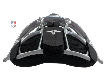 All-Star Silver Magnesium Umpire Mask With Black LUC 6 All-Star Silver Magnesium Umpire Mask With Black LUC - Image 4