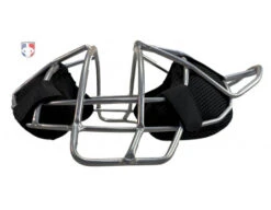 All-Star Silver System 7 Steel Umpire Mask With UltraCool -Baseball Gear FM4000UMP All Star Silver System 7 Steel Umpire Mask with UltraCool side flat