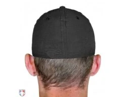 Smitty Performance Flex Fit Umpire Cap -Baseball Gear HT31 BK Smitty Performance Flex Fit Umpire Cap Worn Back View