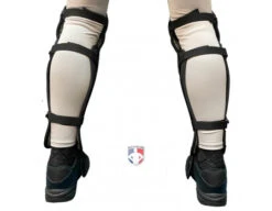 All-Star 17" Single Knee Umpire Shin Guards -Baseball Gear LP1 All Star 17 Single Knee Umpire Shin Guards Back