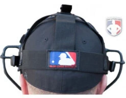 Wilson Dyna-Lite Steel Umpire Mask With Doeskin -Baseball Gear MLB HARNESS Backcrop 7