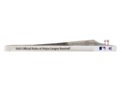 2022 Official Major League Baseball (MLB) Rulebook -Baseball Gear MLB OBR 2022 Official Major League Baseball MLB Rulebook spine