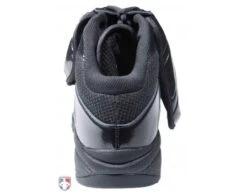 New Balance V3 All-Black Mid-Cut Umpire Plate Shoes -Baseball Gear MU460XB3 New Balance V3 All Black Mid Cut Umpire Plate Shoes Back View