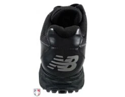 New Balance V3 All-Black Low-Cut Umpire Base Shoes 14 New Balance V3 All-Black Low-Cut Umpire Base Shoes -Baseball Gear MU950AK3 New Balance V3 All Black Low Cut Umpire Base Shoes Back View