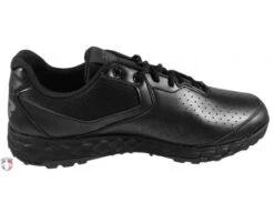 New Balance V3 All-Black Low-Cut Umpire Base Shoes 16 New Balance V3 All-Black Low-Cut Umpire Base Shoes -Baseball Gear MU950AK3 New Balance V3 All Black Low Cut Umpire Base Shoes Inside Side View