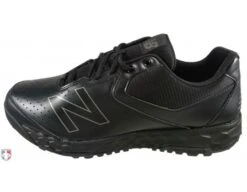 Featured Products -Baseball Gear MU950AK3 New Balance V3 All Black Low Cut Umpire Base Shoes Outside Side View