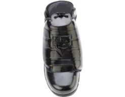 New Balance V3 All-Black Low-Cut Umpire Plate Shoes -Baseball Gear MUL460B3 New Balance V3 All Black Low Cut Umpire Plate Shoes Top View