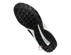 Mizuno Ambition 2 All-Surface Black & White Mid-Cut Shoes -Baseball Gear MZ AB2L Mizuno Ambition 2 All Surface Low Cut Umpire Referee Turf Shoe Bottom 2